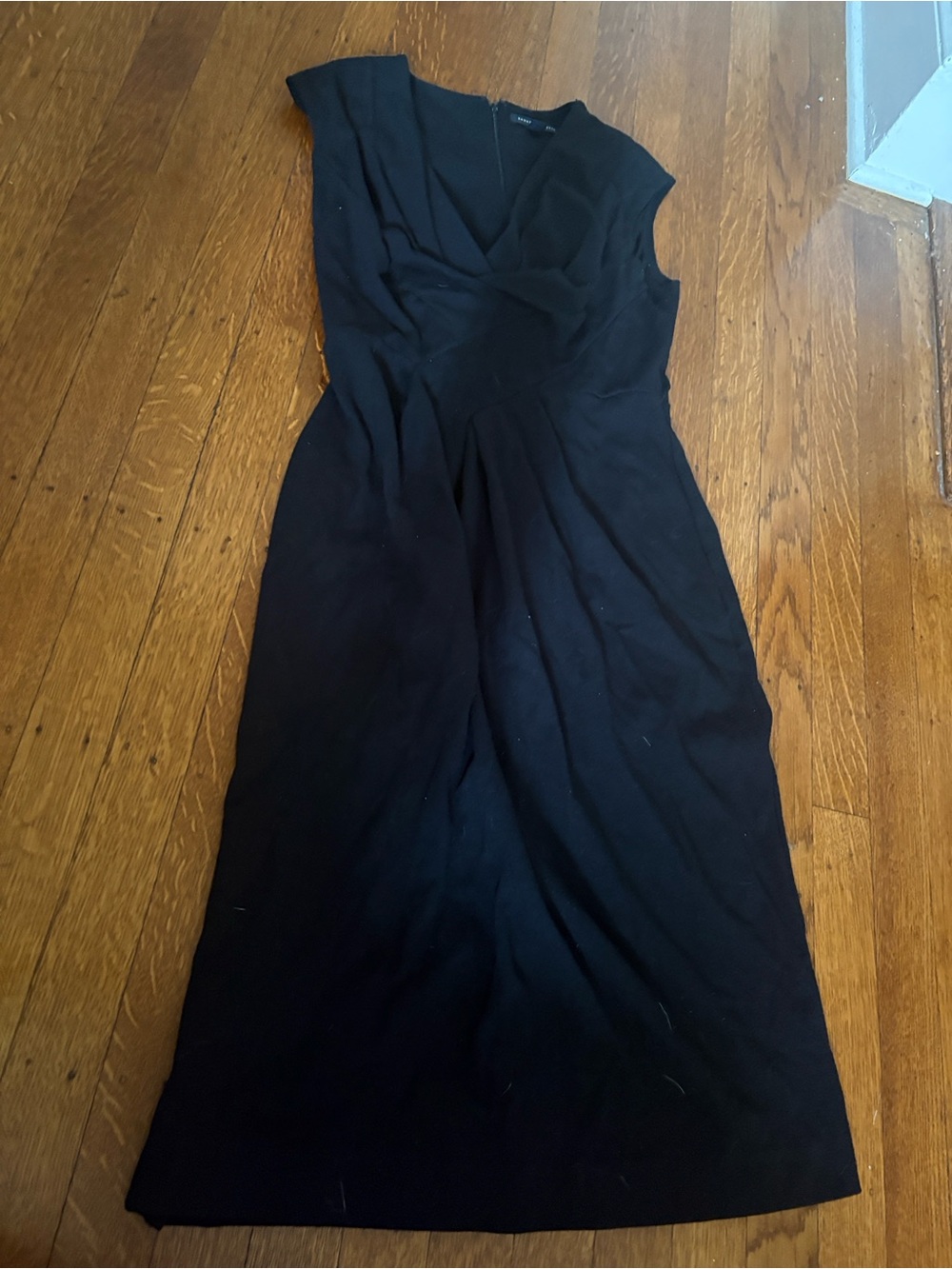 Banana Republic Black Midi Dress - Sleek Silhouette